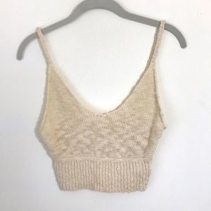 Pins and Needles cropped top